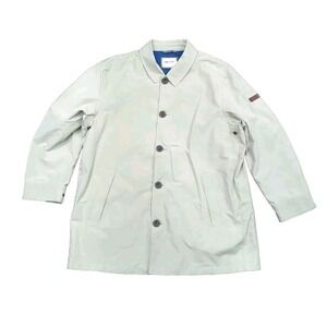 NN07 NO NATIONALITY "TREN 8135" Trench Coat Overcoat Size XXL - Beige Button Up‎
